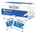 10 x  Medigrip Alcohol Swabs - 3cm x 6cm Pack of 100 (ASWAB PB16)