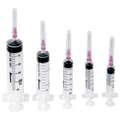 Romsons Romo Jet 3ml Syringe With Needle - 23G x 1Inch Pack of 100 (SS-6084)