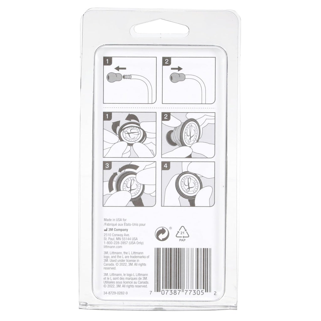 3M Littmann Stethoscope Spare Parts Kit Lightweight II S.E. - Black (40020)