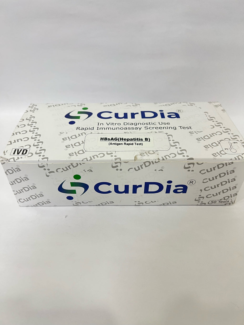 Curdia HBsAG Rapid Card - Pack of 50 Test (CLPLHBSAG001)