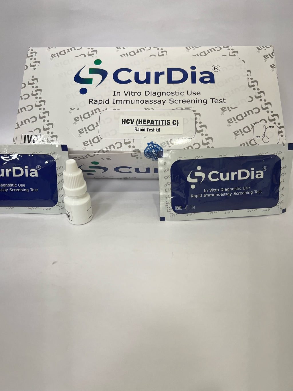 Curdia HCV Rapid Card - Pack of 50 Test (CLPLHCV002)